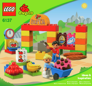 Brugsanvisning Lego set 6137 Duplo Mit første supermarked