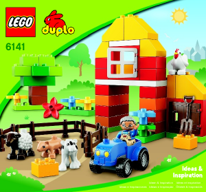 Manuale Lego set 6141 Duplo La mia prima fattoria