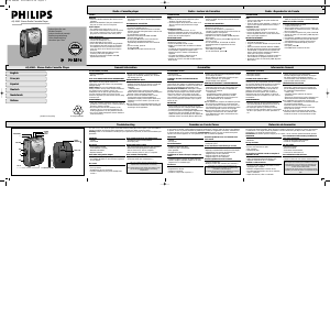 Käyttöohje Philips AQ6560 Kasettinauhuri