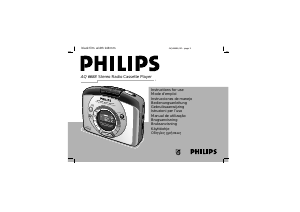 Käyttöohje Philips AQ6688 Kasettinauhuri