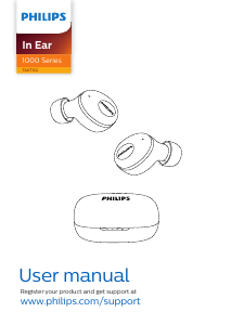 Manual Philips TAUT102SL Headphone