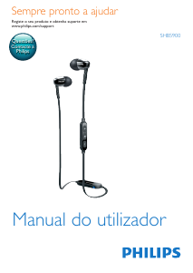 Manual Philips SHB5900GN Auscultador