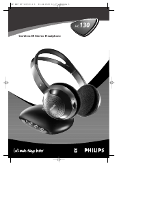 Manual Philips SBCHC130 Headphone