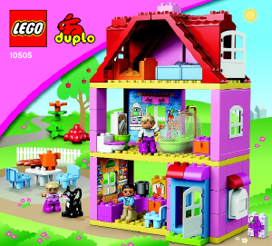 Käyttöohje Lego set 10505 Duplo Leikkitalo