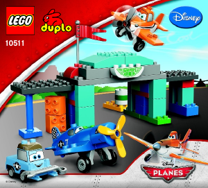 Manual de uso Lego set 10511 Duplo Escuela de vuelo Skipper