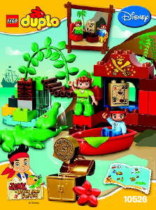 Handleiding Lego set 10526 Duplo Peter Pan op bezoek