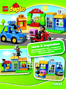 Manual de uso Lego set 10532 Duplo La policía