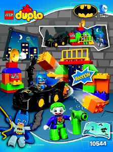 Mode d’emploi Lego set 10544 Duplo Le défi Batman et Joker