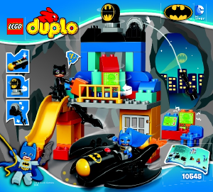 Bedienungsanleitung Lego set 10545 Duplo Abenteuer in der Bathöhle