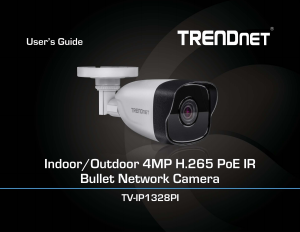 Handleiding TRENDnet TV-IP1328PI IP camera