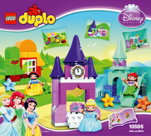 Manual Lego set 10596 Duplo Disney Princess collection