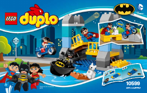 Manual de uso Lego set 10599 Duplo Las aventuras de Batman