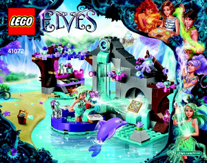 Manuale Lego set 41072 Elves Il centro benessere segreto di Naida