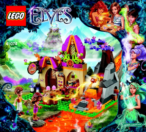 Mode d’emploi Lego set 41074 Elves Azari et la boulangerie magique