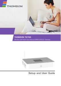 Manual Thomson TG784 Router