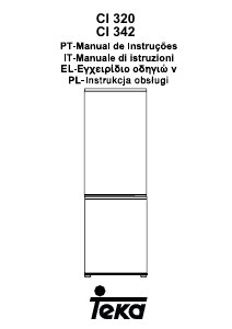 Manual Teka CI 342 Frigorífico combinado