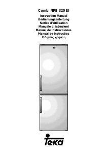 Manual de uso Teka NFB 320 Frigorífico combinado