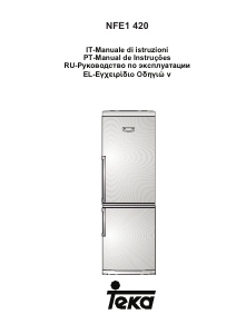 Manuale Teka NFE1 420 Frigorifero-congelatore