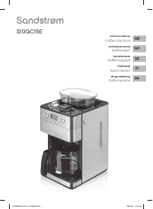 Bruksanvisning Sandstrøm S10GC15E Kaffebryggare