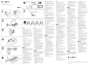 Manual de uso Logitech M600 Touch Ratón