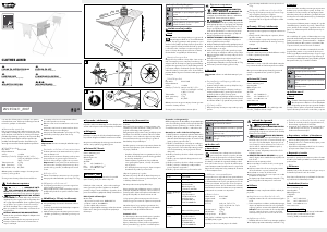 Manual AquaPur IAN 353411 Uscător rufe