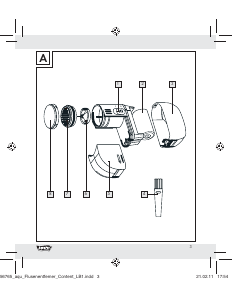 Mode d’emploi AquaPur IAN 56765 Rasoir tissu