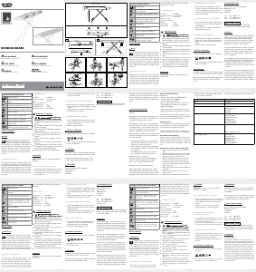 Bedienungsanleitung AquaPur IAN 339286 Bügeltisch