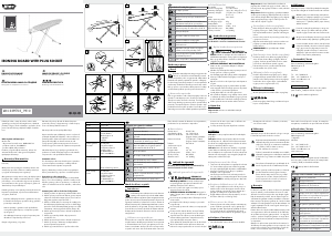 Manual AquaPur IAN 339703 Masă de călcat