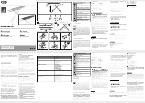 Manual AquaPur IAN 353405 Masă de călcat