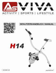 Handleiding AsVIVA H14 Hometrainer