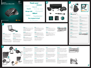 كتيب فأر Performance MX Logitech