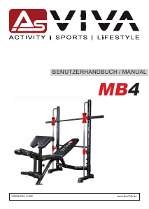 Handleiding AsVIVA MB4 Fitnessapparaat