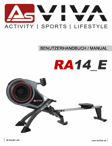 Manual AsVIVA RA14_E Rowing Machine