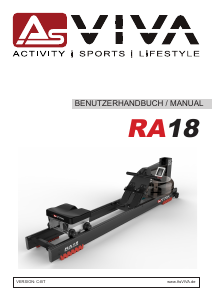 Manual AsVIVA RA18 Rowing Machine