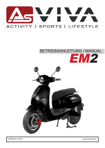 Manual AsVIVA EM2 Scooter