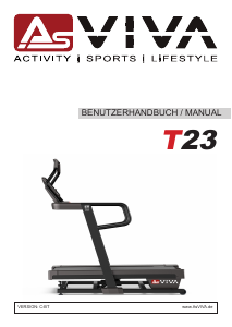 Manual AsVIVA T23 Treadmill