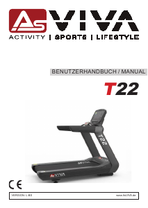 Bedienungsanleitung AsVIVA T22 Laufband