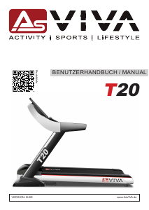 Manual AsVIVA T20 Treadmill