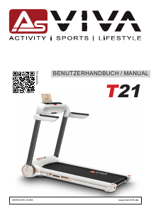 Bedienungsanleitung AsVIVA T21 Laufband