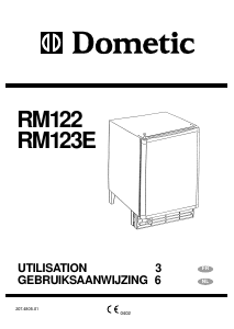 Mode d’emploi Electrolux RM122 Réfrigérateur