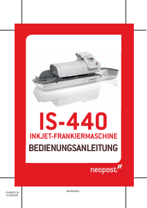 Bedienungsanleitung Neopost IS-440 Frankiermaschine