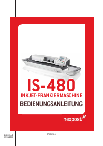 Bedienungsanleitung Neopost IS-480 Frankiermaschine