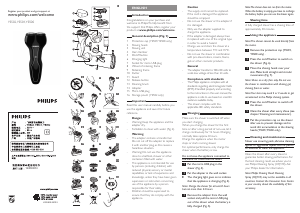 Handleiding Philips YS500 Scheerapparaat