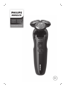 Manual de uso Philips-Norelco S6880 Afeitadora