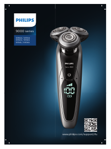Manual Philips S9071 Máquina barbear
