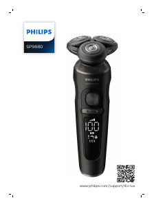 Manual Philips SP9880 Prestige Shaver