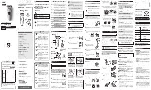 説明書 フィリップス XZ580 シェーバー