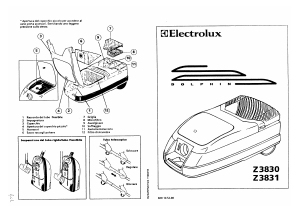 Manuale Electrolux Z3840 Aspirapolvere