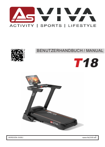 Manual AsVIVA T18 Treadmill