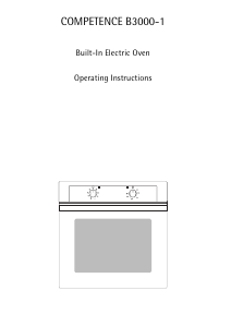 Handleiding AEG B3000-1-W Oven